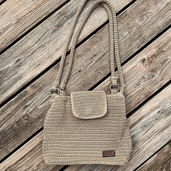Charming crocheted shoulder bag - Picture 2 of 8